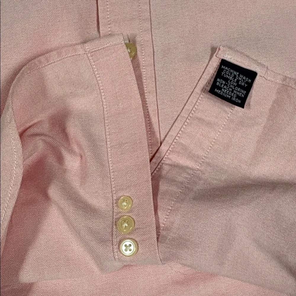 Polo Ralph Lauren Boy's Cotton Oxford Shirt Pink Size 7 Pony Preppy Classic - Picture 9 of 9
